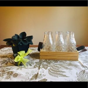 Set of 6 honeycomb glasses